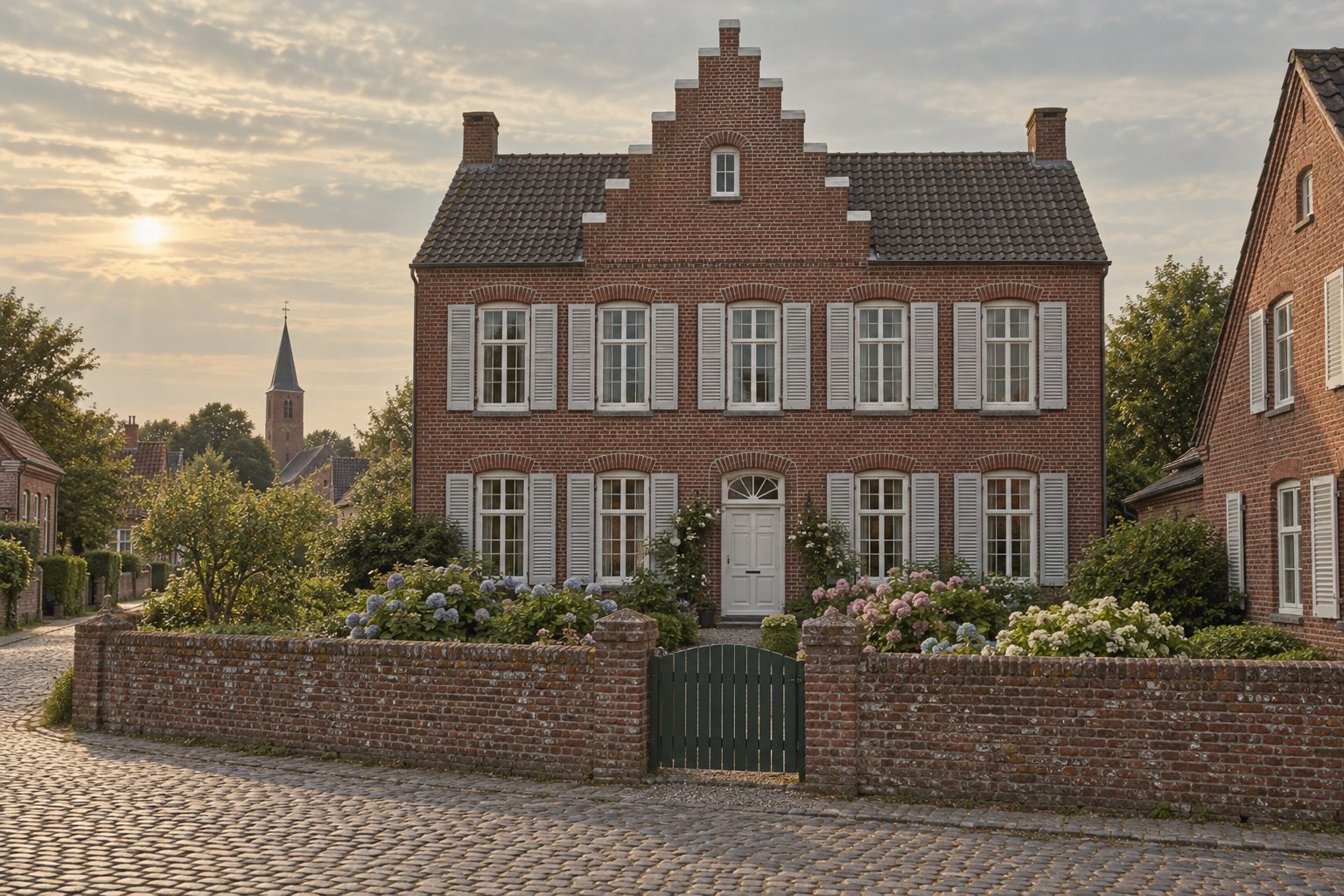 Kapitänshaus Bake von außen