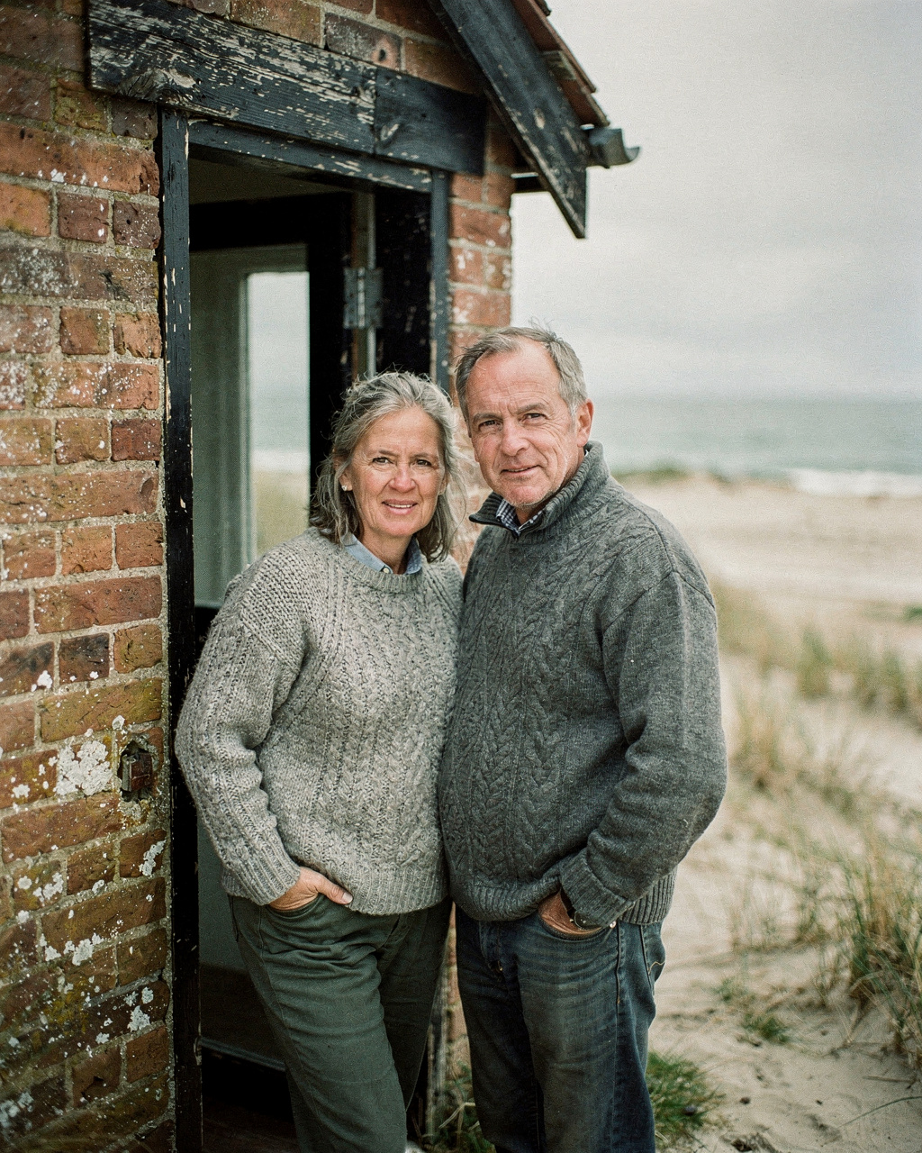Anke und Ruben Tjarks vor dem Bootshaus