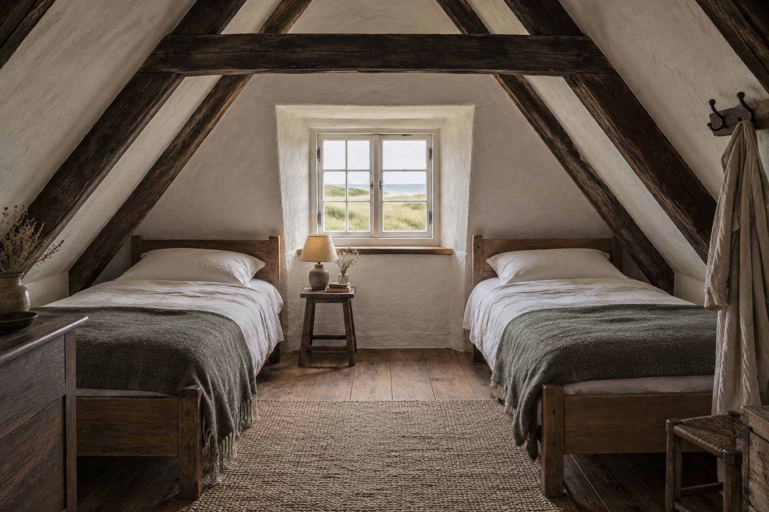 Kammer unterm Reet