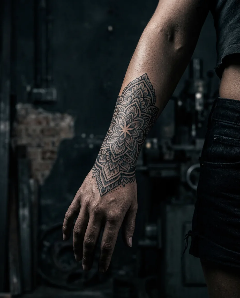 Ornamentales Tattoo: Zierband
